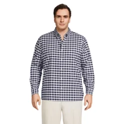 Lands' End Men's Traditional Fit Comfort-First Sail Rigger Oxford Shirt -Lands' End Store GUEST 70af515d a8a8 4a75 9b44 b4fc719fad46
