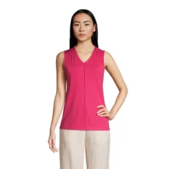 Lands' End Women's Light Weight Trimmed Tank Top 11 Lands' End Women's Light Weight Trimmed Tank Top -Lands' End Store GUEST 71694bbf 52e4 4caf 907c 5cdeb7e752ec
