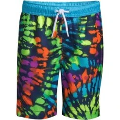 Lands' End Lands' End Boys Print Swim Trunks -Lands' End Store GUEST 71f2712d 1eb2 4f74 aac0 013867f02b7f