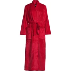 Lands' End Women's Cozy Plush Long Wrap Robe -Lands' End Store GUEST 73c4af23 85a4 4860 9dec 2583e2865e20