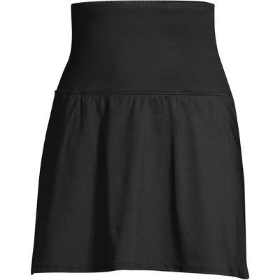 Lands' End Women's Tummy Control Ultra High Waisted Modest Swim Skirt Swim Bottoms 4 Lands' End Women's Tummy Control Ultra High Waisted Modest Swim Skirt Swim Bottoms - Image 4