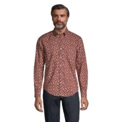 Lands' End Men's Traditional Fit Essential Lightweight Poplin Shirt -Lands' End Store GUEST 7636b6ba ee99 479f 8eac f993aa32ff74