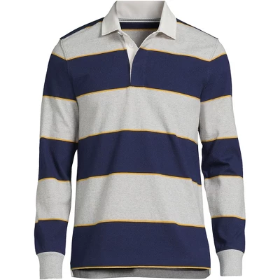 Lands' End Men's Long Sleeve Solid Rugby 11 Lands' End Men's Long Sleeve Solid Rugby - Image 11
