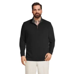 Lands' End Men's Bedford Rib Quarter Zip Sweater -Lands' End Store GUEST 7652bc1d ef54 438c a97b 9d8852cbba31