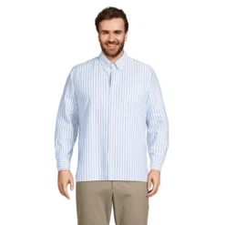 Lands' End Men's Traditional Fit Comfort-First Sail Rigger Oxford Shirt -Lands' End Store GUEST 769b5107 77d0 4ad5 abc5 038a962c4d63