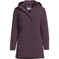 Lands' End Women's Quilted Stretch Down Coat -Lands' End Store GUEST 7753b1bb 0885 45a7 99cf a86a8687da9f
