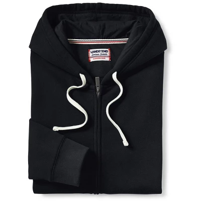 Lands' End Men's Serious Sweats Full Zip Hoodie 2 Lands' End Men's Serious Sweats Full Zip Hoodie - Image 2
