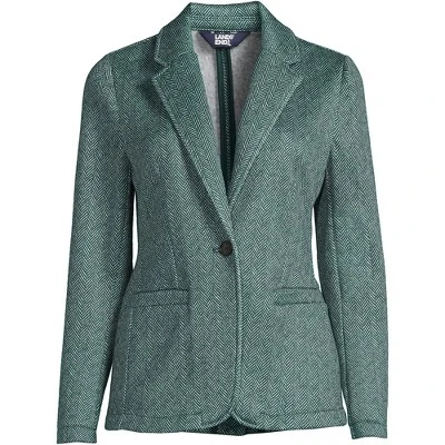 Lands' End Women's Sweater Fleece Blazer Jacket - The Blazer 6 Lands' End Women's Sweater Fleece Blazer Jacket - The Blazer - Image 6