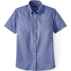 Lands' End School Uniform Girls Short Sleeve Oxford Dress Shirt 8 Lands' End School Uniform Girls Short Sleeve Oxford Dress Shirt -Lands' End Store GUEST 7920e65e 0cca 4a04 be0d 73043be126e0