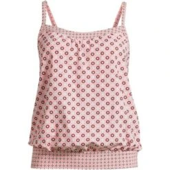 Lands' End Women's Blouson Tummy Hiding Tankini Top Swimsuit Adjustable Straps 21 Lands' End Women's Blouson Tummy Hiding Tankini Top Swimsuit Adjustable Straps -Lands' End Store GUEST 7984a085 839b 4424 ac38 279761e81523
