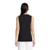 Lands' End Women's Supima Cotton Crew Neck Tank Top