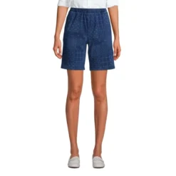 Lands' End Women's Sport Knit High Rise Elastic Waist Pull On Shorts -Lands' End Store GUEST 7b18bbbc efc2 4a0d b80c 6584cfc3b6e9