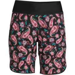 Lands' End Women's 9" Quick Dry Elastic Waist Modest Board Shorts Swim Cover-up Shorts -Lands' End Store GUEST 7b1f1c6d aa4e 42a4 9da2 7c93d8ac40c9