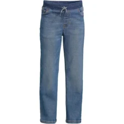 Lands' End Boys Slim Iron Knee Stretch Pull On Denim Jeans 8 Lands' End Boys Slim Iron Knee Stretch Pull On Denim Jeans -Lands' End Store GUEST 7c6ecaa9 8bec 439d 97be 96f236b0fe46