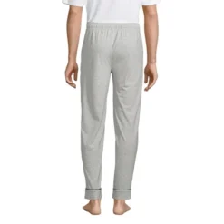 Lands' End Men's Brush Back Knit Pajama Pants