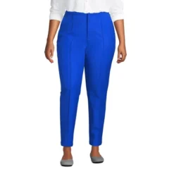 Lands' End Women's High Rise Bi Stretch Pintuck Pencil Ankle Pants -Lands' End Store GUEST 7c7bc8fe 046a 49e4 8fe0 c7e275163ce4
