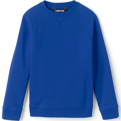 Lands' End School Uniform Kids Crew Sweatshirt 7 Lands' End School Uniform Kids Crew Sweatshirt - Image 7