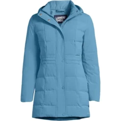 Lands' End Women's Quilted Stretch Down Coat -Lands' End Store GUEST 7ed0dab8 1f3a 4c2a 9c0d 1e0fd881a098