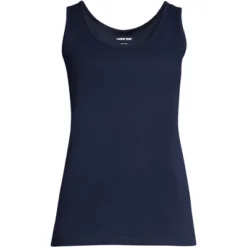 Lands' End Women's Tall Cotton Tank Top -Lands' End Store GUEST 7fb9115d 5c64 4ee7 bc2c 680e8a3c97c8 1