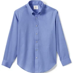 Lands' End School Uniform Boys Long Sleeve No Iron Pinpoint Dress Shirt -Lands' End Store GUEST 7ff66246 4ad8 497b 9894 d5286581e249
