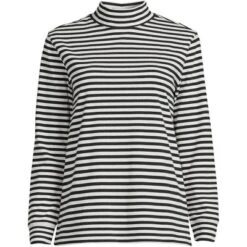 Lands' End Women's Plus Size Long Sleeve Super T Mock -Lands' End Store GUEST 81ec98de abc8 4533 890c 295bfcd236b1