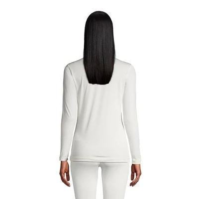 Lands' End Women's Thermaskin Heat Thermal Long Underwear Base Layer Turtleneck Top 1 Lands' End Women's Thermaskin Heat Thermal Long Underwear Base Layer Turtleneck Top