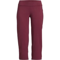 Lands' End Women's Starfish Mid Rise Elastic Waist Pull On Crop Pants -Lands' End Store GUEST 84b007fb 3841 4c0c 8dcf 995baad77c77