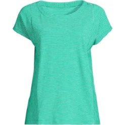 Lands' End Women's Short Sleeve Slub Wedge T-Shirt -Lands' End Store GUEST 84d68e3f efae 4faa 895f a0807cc3d32d