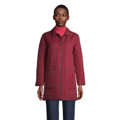 Lands' End Women's Insulated Reversible Barn Coat -Lands' End Store GUEST 8619b0b5 b8b8 4823 840d 4e02f012d687