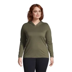 Lands' End Women's Supima Cotton Pullover Hoodie -Lands' End Store GUEST 871b109e f427 4741 90b1 db92c3c0021c
