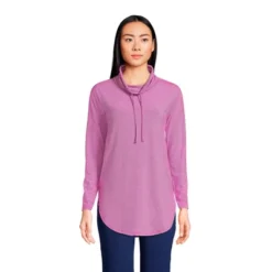 Lands' End Women's Power Performance Cowl Neck Top -Lands' End Store GUEST 872246f0 086f 40e9 99ee 029d09085e2e
