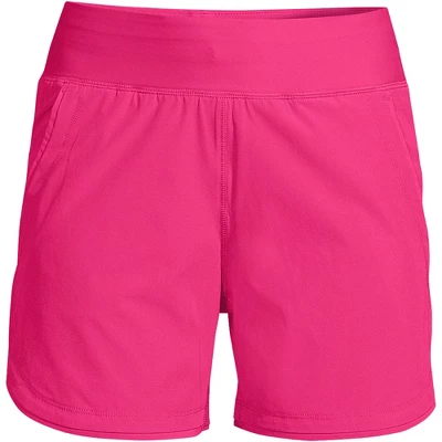Lands' End Women's 5" Quick Dry Elastic Waist Board Shorts Swim Cover-up Shorts 11 Lands' End Women's 5" Quick Dry Elastic Waist Board Shorts Swim Cover-up Shorts - Image 11