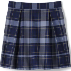 Lands' End Women's Plaid Pleated Skort Top Of Knee -Lands' End Store GUEST 87d51f5c bdb1 4595 8f87 65226a8451eb