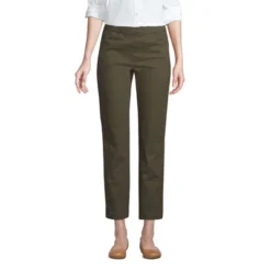 Lands' End Women's Mid Rise Pull On Knockabout Chino Crop Pants -Lands' End Store GUEST 882517e7 3aa1 43ed a7f3 87ce5f98c619