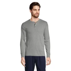 Lands' End Men's Knit Rib Pajama Henley 14 Lands' End Men's Knit Rib Pajama Henley -Lands' End Store GUEST 885b2d3b 87e3 4fd4 9b44 061eb1c73b8e