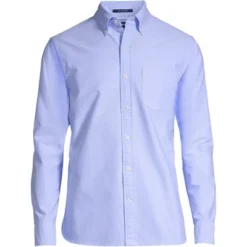 Lands' End Men's Tailored Fit Long Sleeve Sail Rigger Oxford Shirt -Lands' End Store GUEST 88f605d2 e9b9 45b4 9a56 bf44169fbea9