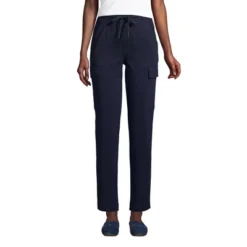 Lands' End Women's Sport Knit Denim High Rise Cargo Ankle Pants -Lands' End Store GUEST 8b38d9d0 f744 4f99 ada7 054f73fa4096