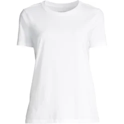 Lands' End Women's Tall Relaxed Supima Cotton Short Sleeve Crewneck T-Shirt -Lands' End Store GUEST 8b73982e 59d1 4421 ad1d 8edf5423c59b 1
