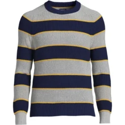 Lands' End Men's Drifter Cotton Crewneck Sweater -Lands' End Store GUEST 8b90341d 7ab0 4996 a4cb 6b7b588be212
