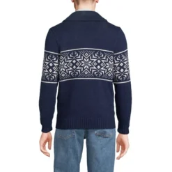 Lands' End Men's Shawl Cardigan