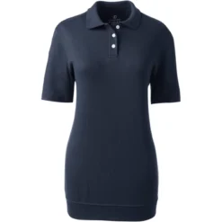 Lands' End Women's Short Sleeve Banded Bottom Polo Shirt -Lands' End Store GUEST 8cfc83d4 d59d 4f2c aa97 5bff833f556c