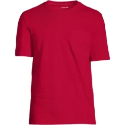 Lands' End Men's Super-T Short Sleeve T-Shirt With Pocket -Lands' End Store GUEST 8db2d5de 1df4 4d3c 87d9 a0f454fc25dd