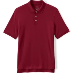Lands' End School Uniform Men's Long Sleeve Interlock Polo Shirt -Lands' End Store GUEST 8e3766af 360a 49a4 bcaa 385c4a8bdc6d