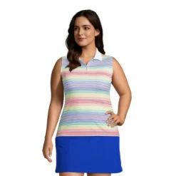Lands' End Women's Sleeveless Supima Cotton Polo Shirt 12 Lands' End Women's Sleeveless Supima Cotton Polo Shirt -Lands' End Store GUEST 8ec1d93d bd0e 4fbc b7b6 a217b2444625