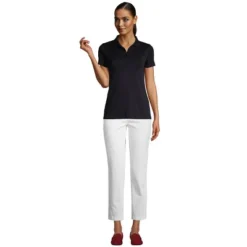 Lands' End School Uniform Women's Tall Supima Cotton Short Sleeve Polo Shirt -Lands' End Store GUEST 8f4947ea 59bf 41e3 b7c8 3dd77074dc60