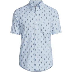Lands' End Men's Traditional Fit Short Sleeve Essential Lightweight Poplin -Lands' End Store GUEST 922c53e7 c568 4374 891c 7a535a6bdbf3