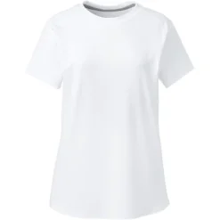 Lands' End School Uniform Women's Short Sleeve Active Gym T-shirt -Lands' End Store GUEST 93a777f9 1870 4f39 a517 58ce24e80a9c