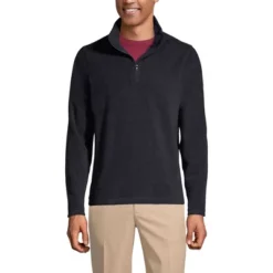 School Uniform Young Men's Lightweight Fleece Quarter Zip Pullover