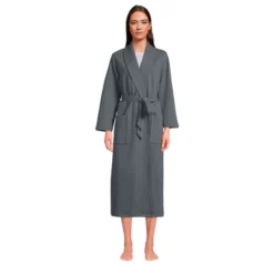 Lands' End Women's Waffle Long Robe -Lands' End Store GUEST 942b3a7d dd3a 4a2f bea2 fdcf51f13ed4