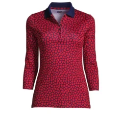 Lands' End Women's Tall Supima Cotton 3/4 Sleeve Polo Shirt -Lands' End Store GUEST 947f5944 9601 4055 85fd 432c23718d50